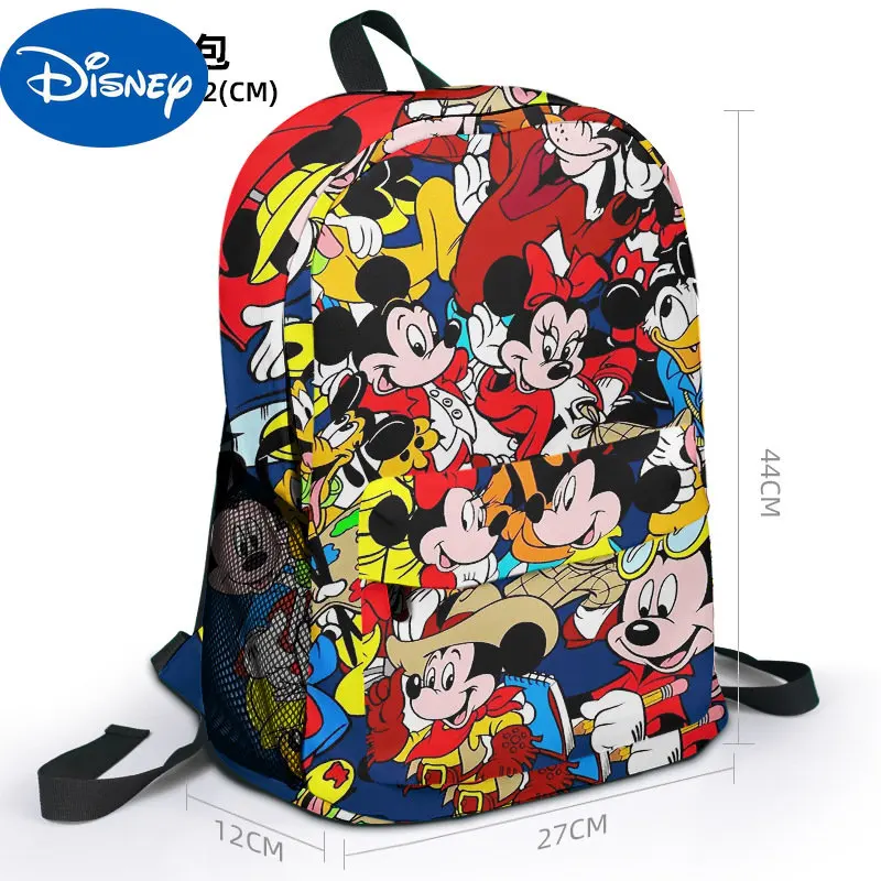 Top Trends: Disneyland Series Mickey Mouse Minnie Peripheral Canvas Backpack Outdoor Backpack Student Schoolbag Shoppable Styles