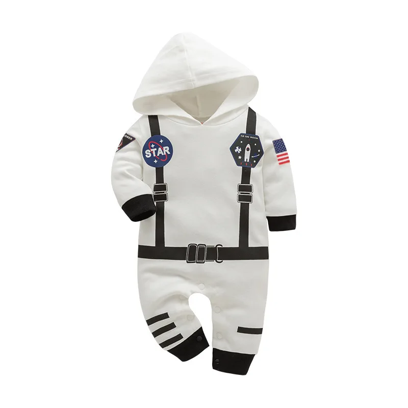 Top Trends: Baby Boys Astronaut Costumes Infant Halloween Costume For Space Suit Summer Boys' Long Sleeved Jumpsuit Holiday Suit Shoppable Styles