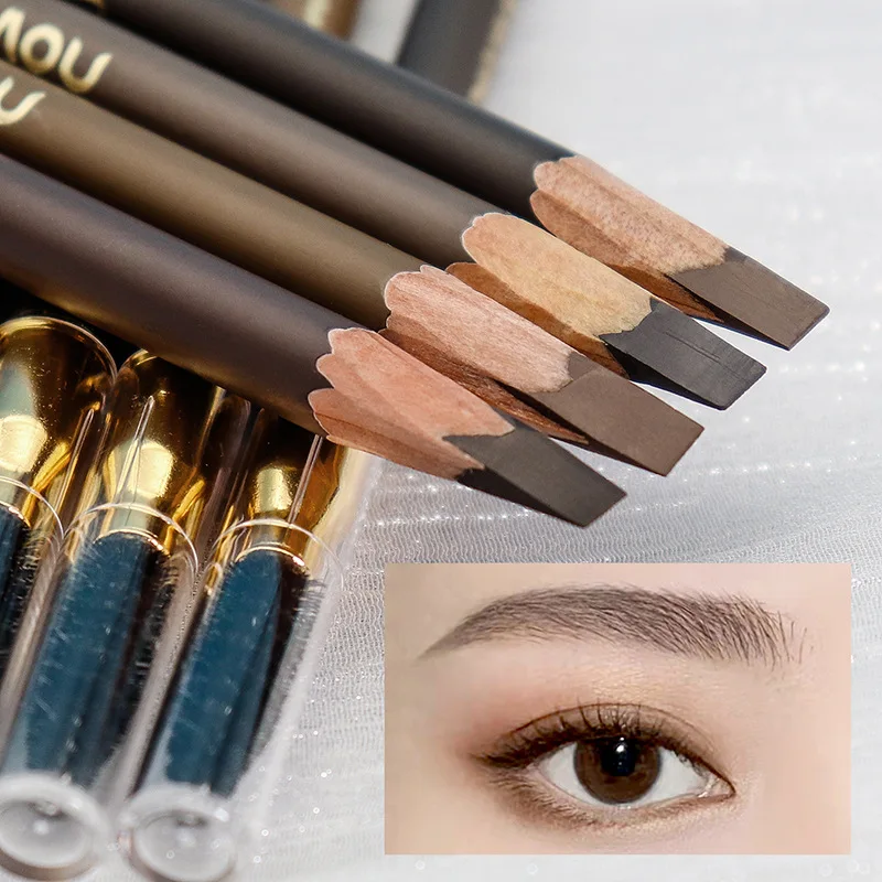 Top Trends: Nove Novel Pencils Eyebrow Enhancers Makeup Items High Quality Professional Makeup Permanent Eyebrow Tattoo Pencil Shoppable Styles