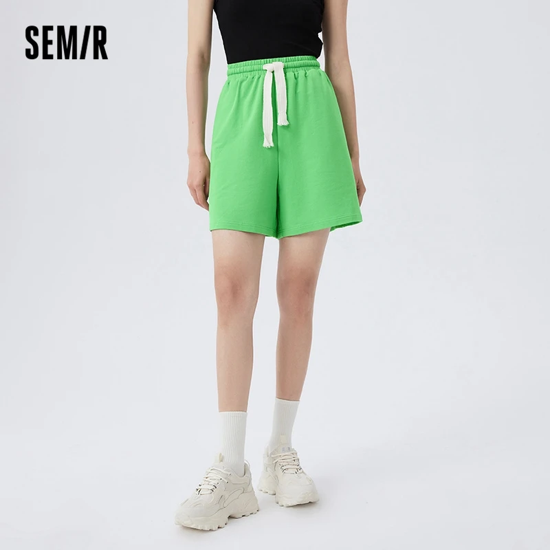 Top Trends: Semir Casual Shorts Women Knitting Soft And Comfortable Skin-Friendly Pajamas Home Wear Loose Pants Shoppable Styles