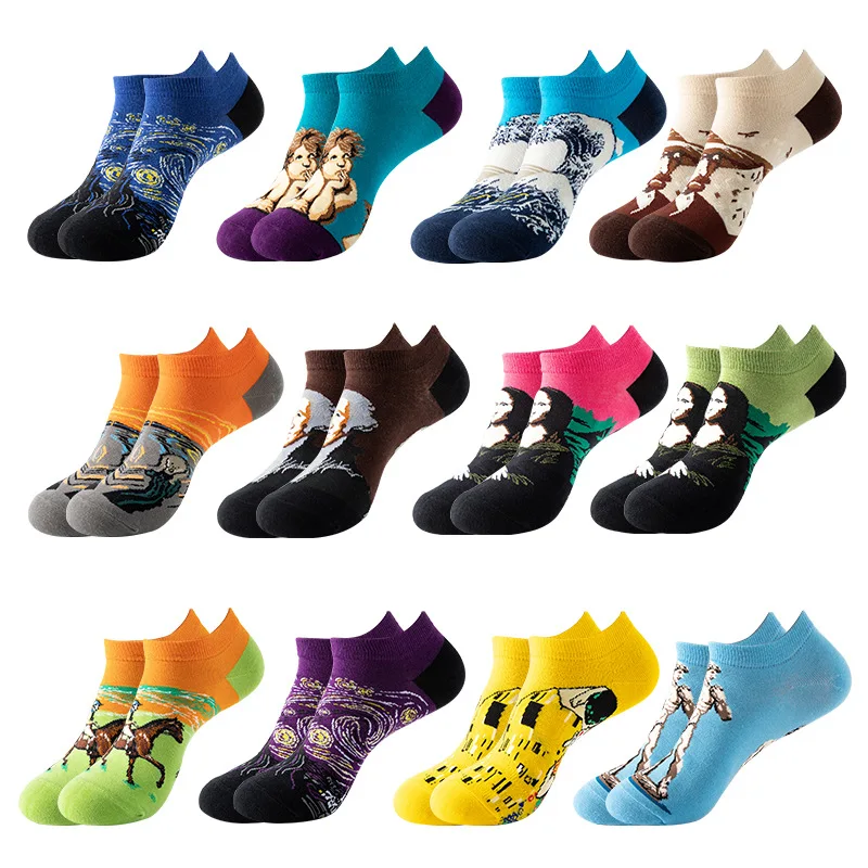 Top Trends: Socks Women&#039;s Spring And Summer New Men&#039;s Socks Ins Cartoon Boat Socks Women&#039;s Breathable Deodorant Socks Wholesale Shoppable Styles