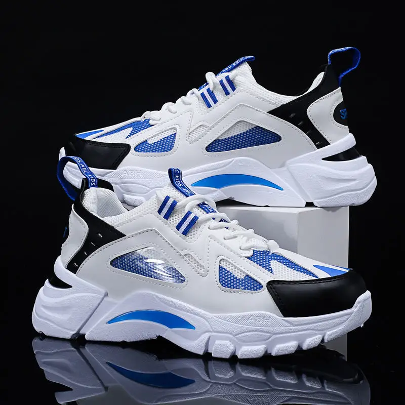 Top Trends: White Sneakers For Men Air Platform Breathable Men&#039;s Sneakers Man Casual Shoes Tennis Male Shoes Running Jogging Footwear Shoppable Styles