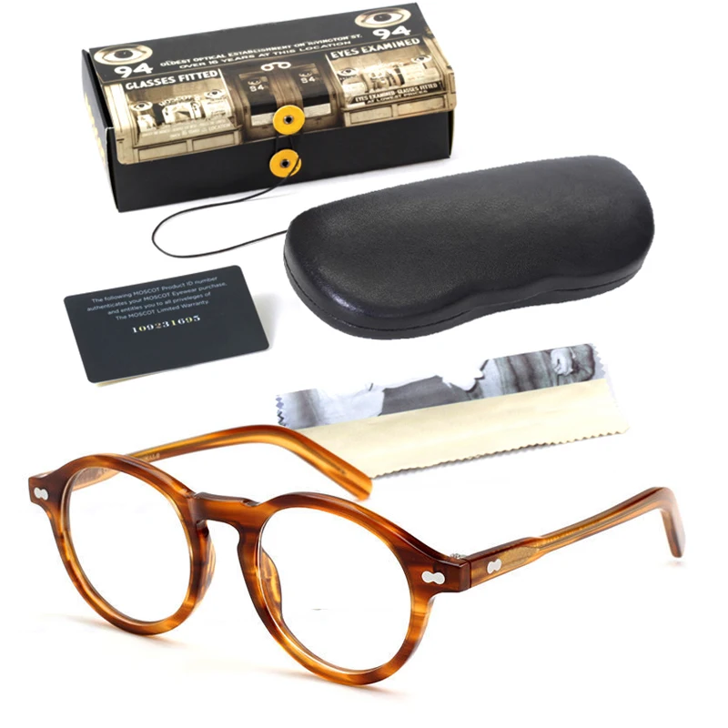 Top Trends: Lemtosh Eyeglasses Frames Women Johnny Depp MILTZEN Optical Glasses Frame Men Luxury Brand Vintage Acetate Computer Goggles Shoppable Styles - Image 2