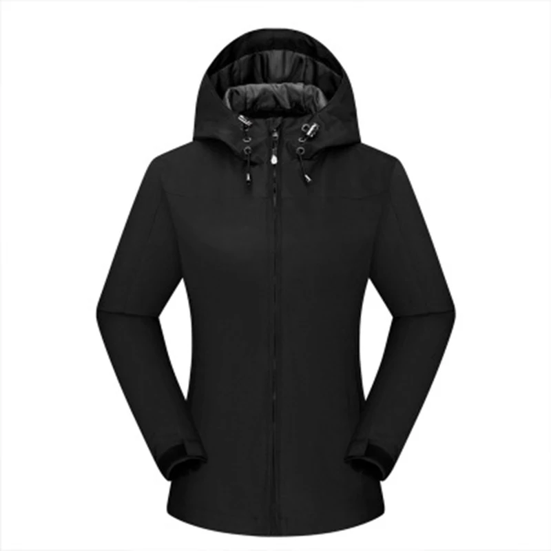 Top Trends: Women Jackets Fashion Mountain Waterproof Shell Coats Outdoor Ski Windproof Hoodie Winter Warm Jacket For Camping Hiking Fishing Shoppable Styles