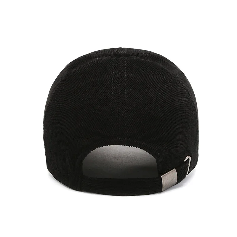 Top Trends: Brand Men's Baseball Cap Autumn Winter Casual Solid Corduroy Hard Top Cap Snapback Caps For Women Bone Gorras Dad Hat Shoppable Styles - Image 2