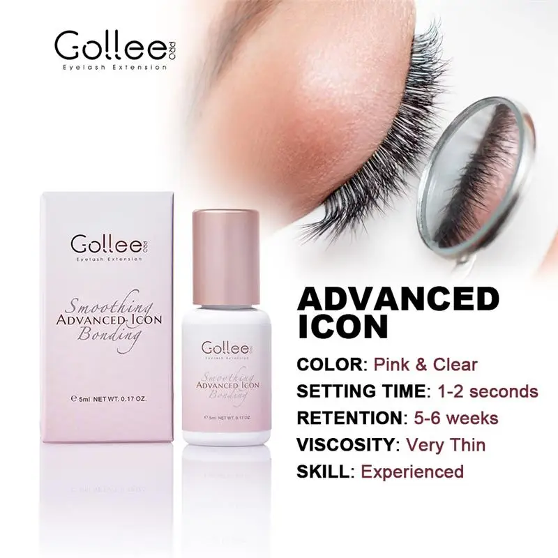 Top Trends: Gollee Jelly Powder Glue Eyelash Glue 1s Fast Drying For Salon Artist Eyelash Extension Glue Waterproof Professional Supplies Shoppable Styles