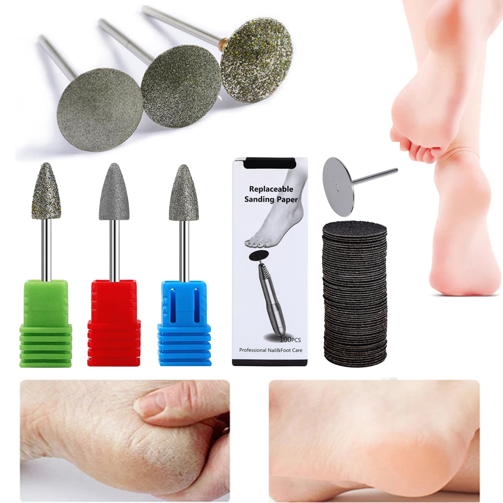 Top Trends: Diamond Nail Drill Bit Sanding Band Rotary Burr Foot Rasp Cuticle Cutters For Manicure Pedicure Disc Nozzles Tool Accessories Shoppable Styles