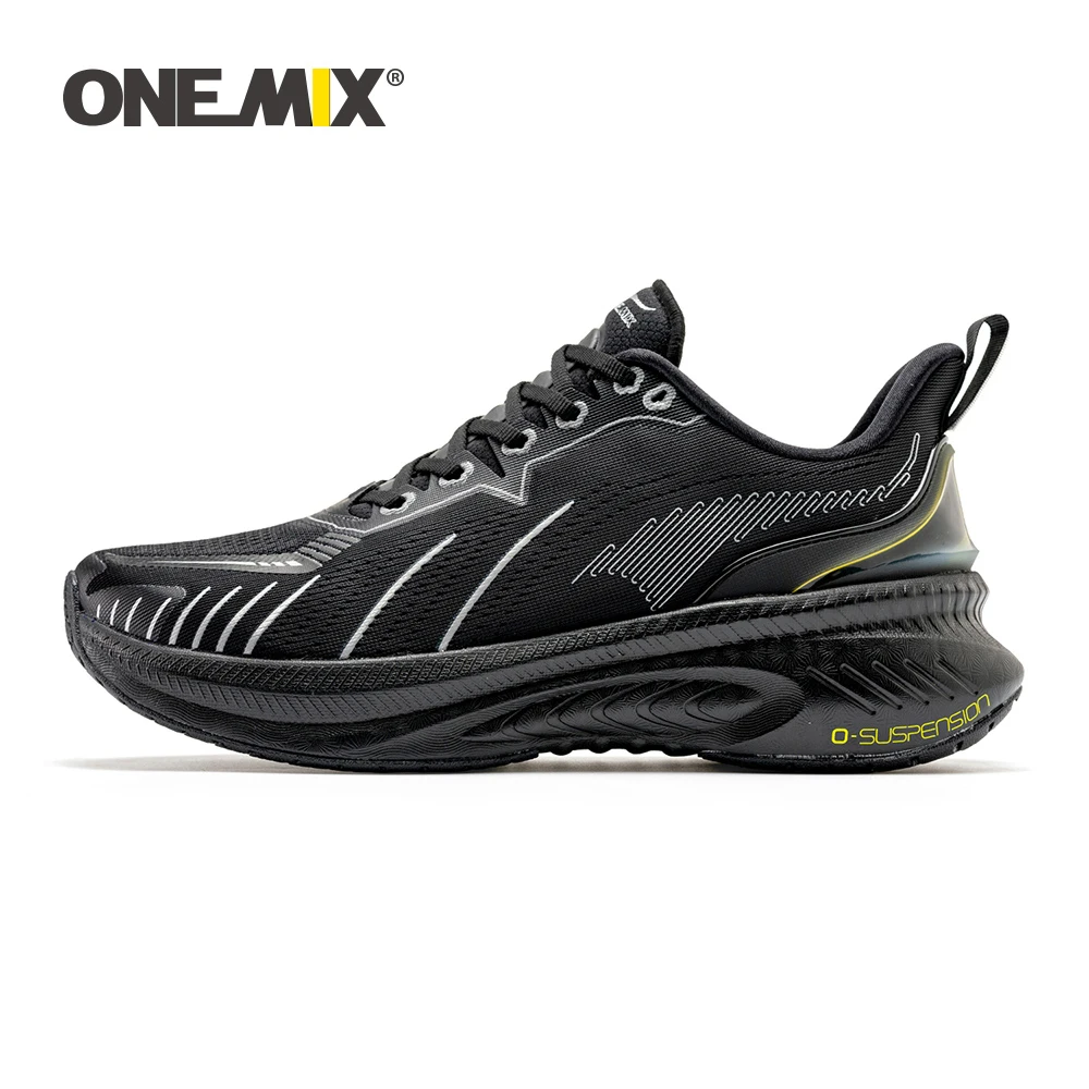 Top Trends: ONEMIX Summer Running Shoes For Men Black Sneakers 2023 New Breathable Designer Luxury Shoes Outdoor Walking Sport Shoes Shoppable Styles