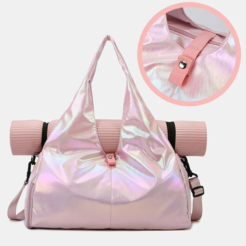 Top Trends: Sport Bags Fitness Accessories For Ladies Shoes Yoga Mat Handbags Large Weekenders Shoulder Bolsas Travel Male Gym Shoppable Styles