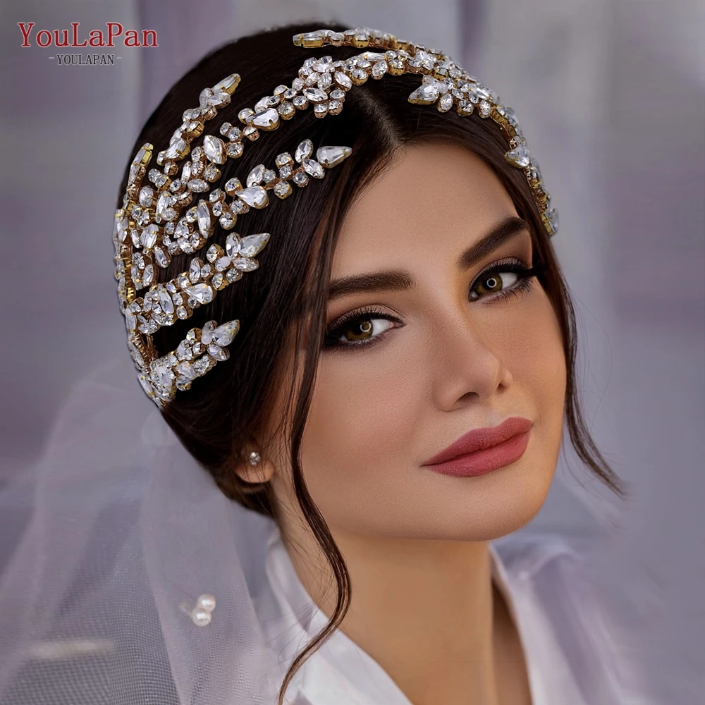 Top Trends: YouLaPan HP425 Crystal Bridal Headband Princess Tiara Wedding Hair Accessories Bride Headpiece Hair Ornaments Woman Headdress Shoppable Styles - Image 5