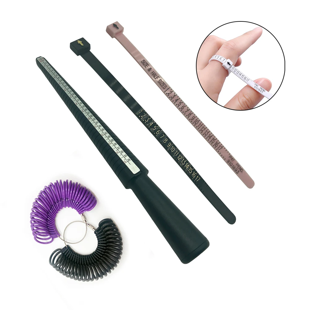 Top Trends: Professional Ring Enlarger Stick Mandrel Handle Hammers Ring Sizer Finger Measuring Stick For DIY Jewelry Making Measuring Tool Shoppable Styles