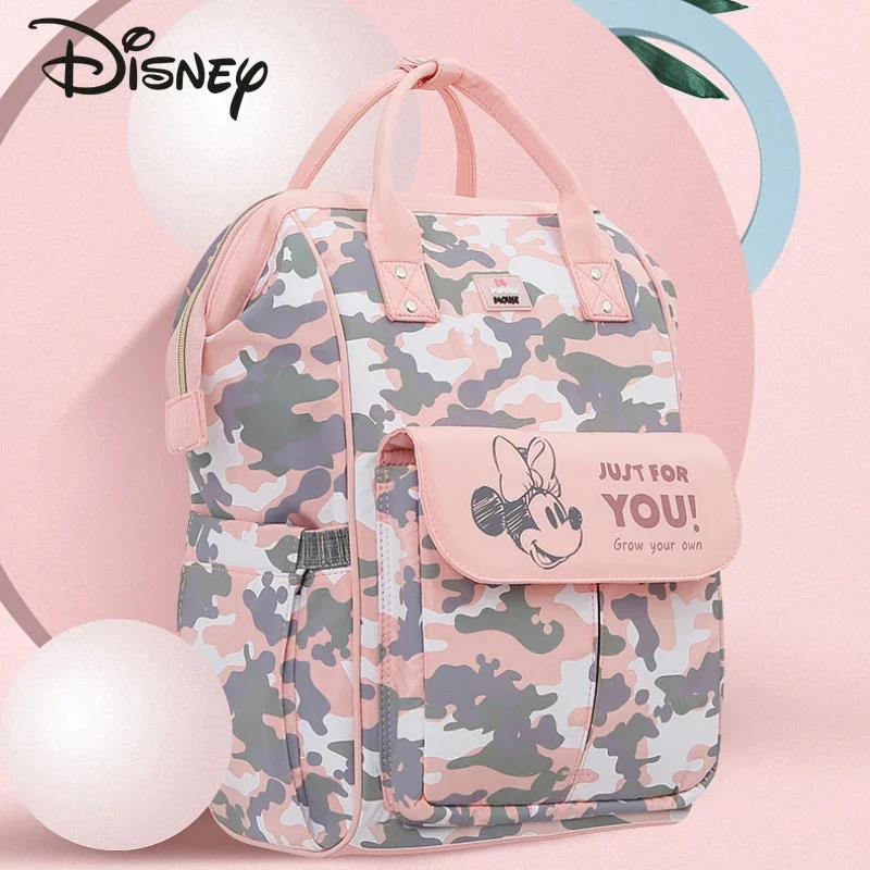 Top Trends: Disney Mickey Original New Diaper Bag Backpack Luxury Brand Baby Urine Bag Multifunctional Baby Bag Cartoon Fashion Backpack Shoppable Styles