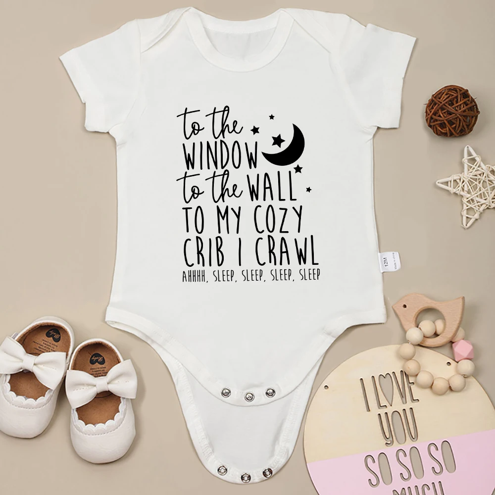 Top Trends: 0 To 24 Months Newborn Clothes Aesthetic Print Summer Baby Boy Girl Onesie Pajamas Skin-friendly Cotton Cozy Soft Shoppable Styles