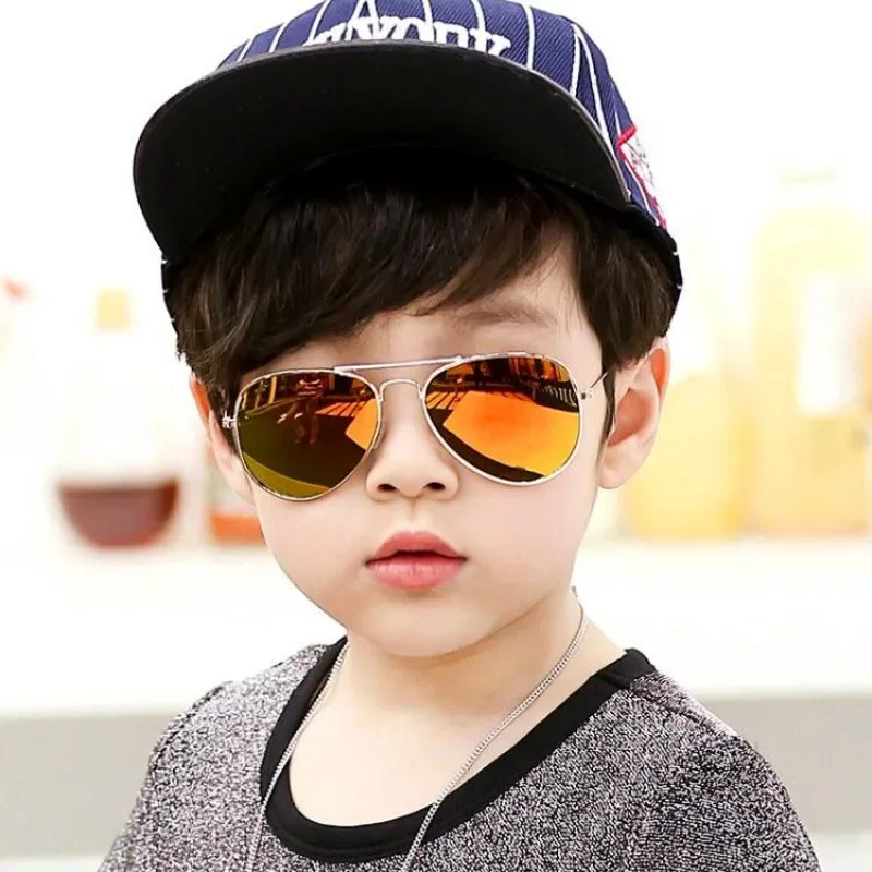 Top Trends: Luxury Kids Sunglasses Children UV400 Eye Protection Fashion Anti-reflective Sun Glasses Shades Boys Girls Eyewear Gafas De Sol Shoppable Styles