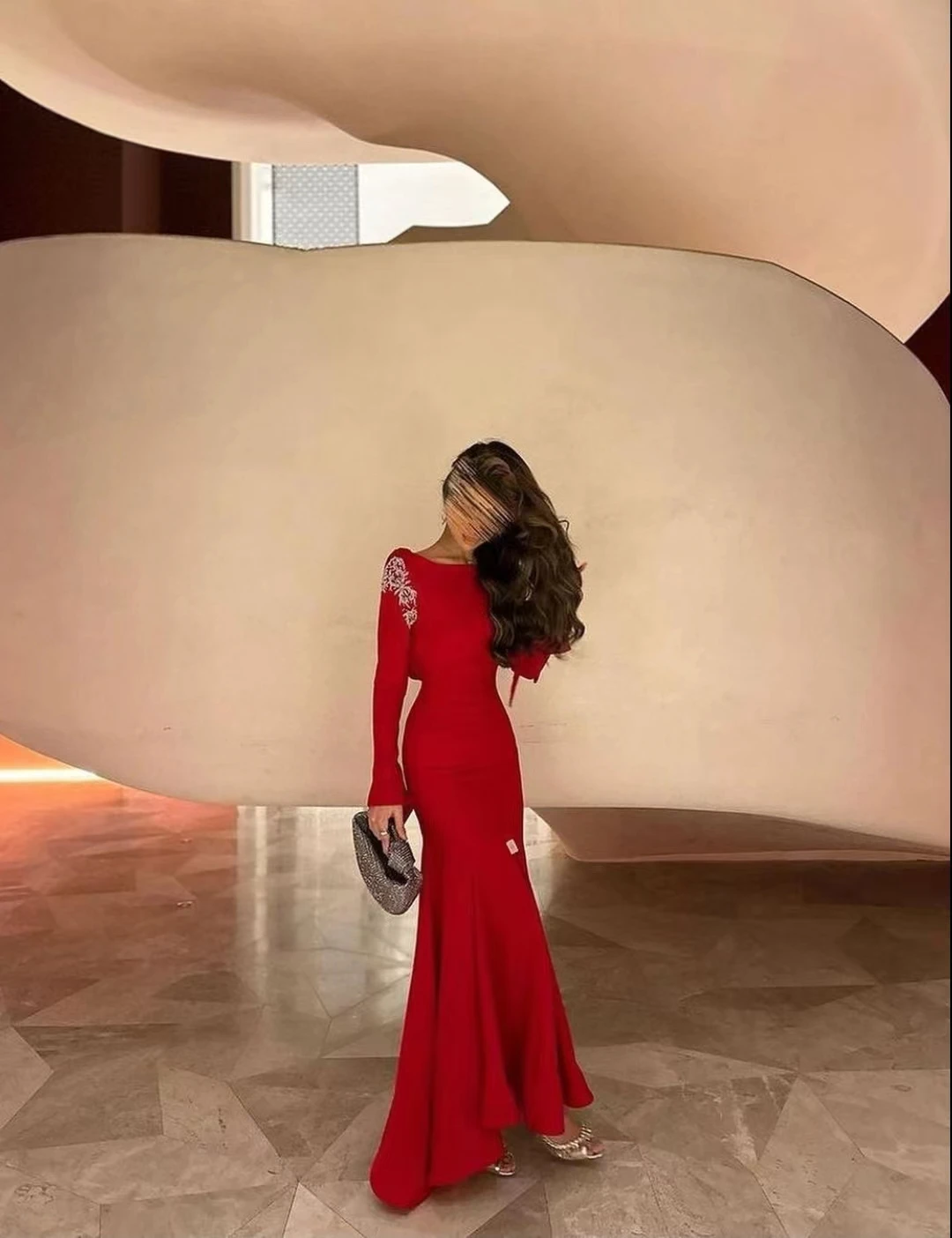 Top Trends: AsaNagi Red Evening Dresses Strapless Backless Floor-Length Mermaid Women Formal Party Dress 2023 Vestidos De Festa Shoppable Styles