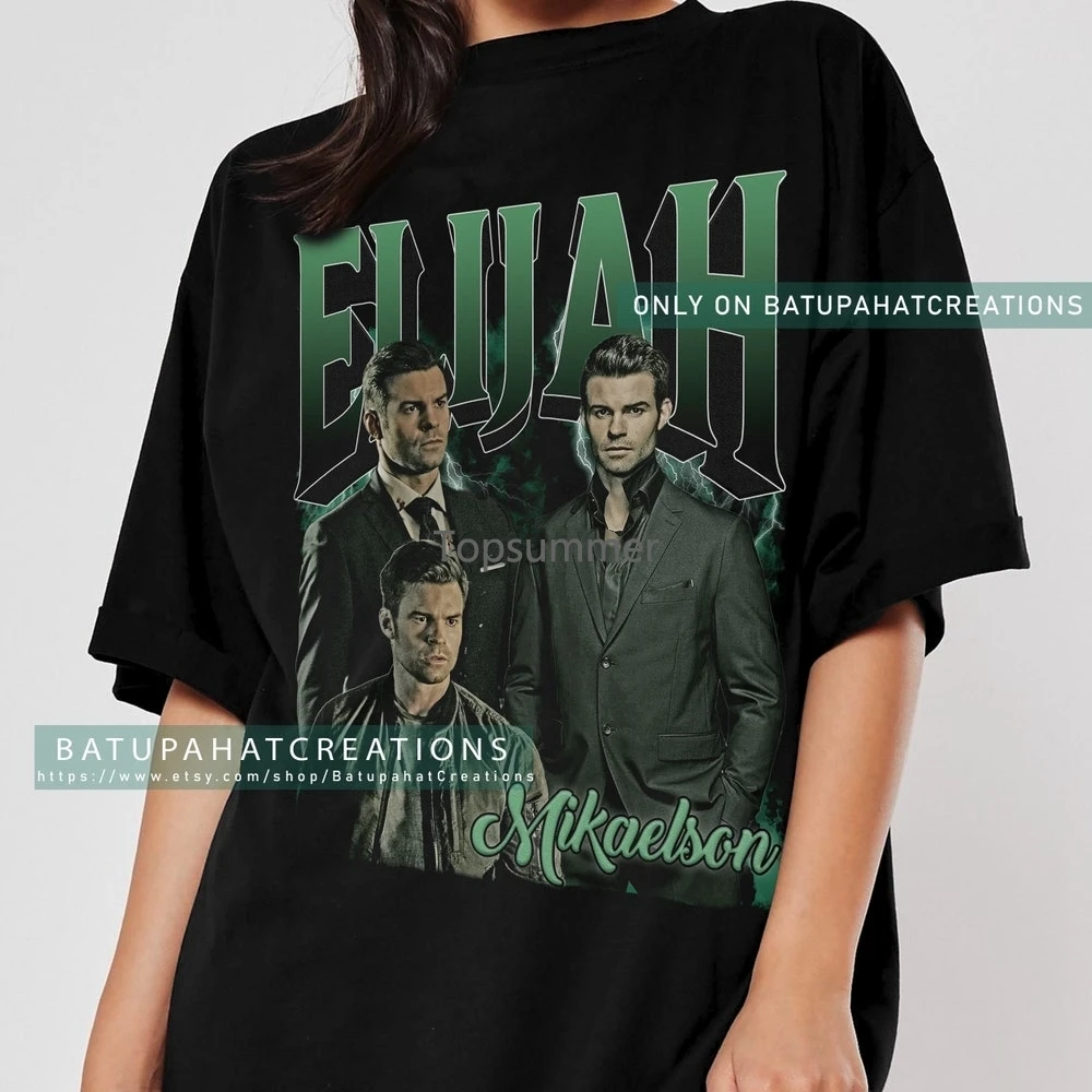 Top Trends: Elijah Mikaelson Shirt The Vampire Diaries Tv Series Vintage 90'S Trending Tee T Shirt Vintage Sweatshirt Ptr90 Shoppable Styles