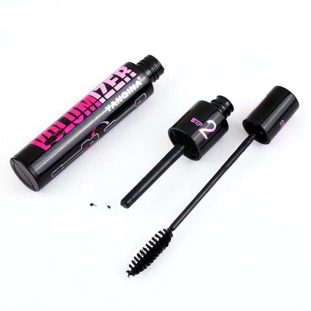 Top Trends: Double Purpose Mascara Waterproof And Sweatproof Curling Brushes Makeup Eye Fiber Makeups Mascara Eyelash Eyelashes Black M L9N1 Shoppable Styles - Image 4