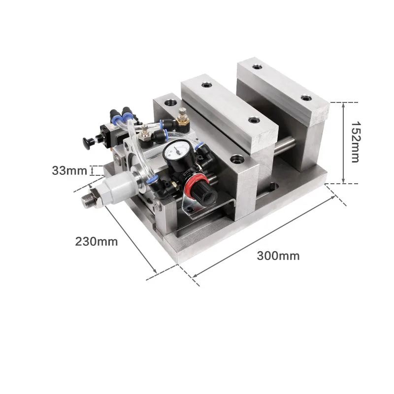 Large-stroke High-precision Pneumatic Vise Quick Fixture