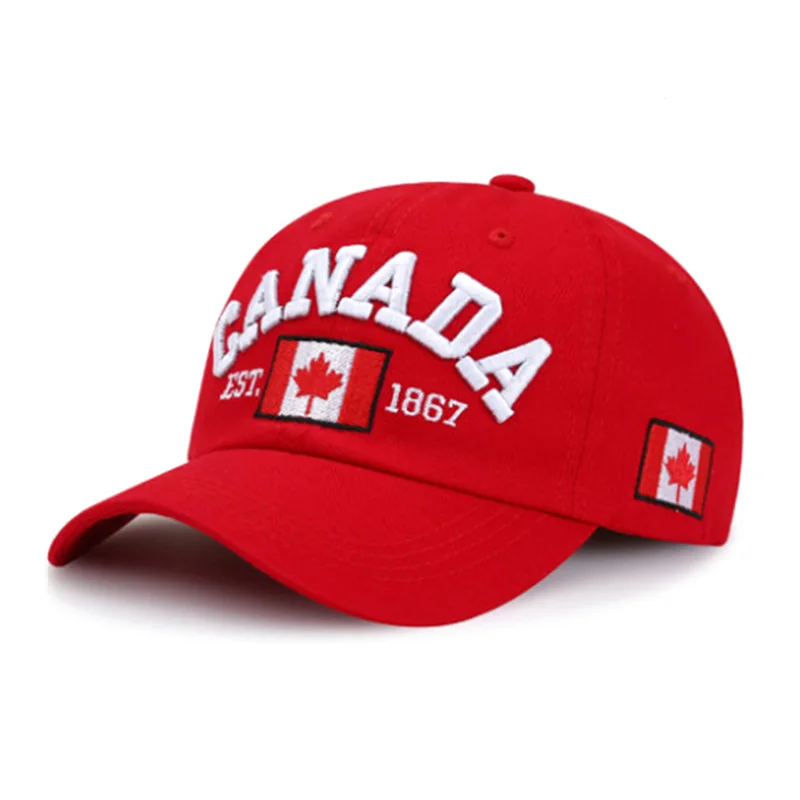 Top Trends: Autumn Gorras Flag Men Fishing Baseball Caps Of Canada Embroidery Hat Mens Snapback Bone Adjustable Wonmen Baseball Snapback Hat Shoppable Styles