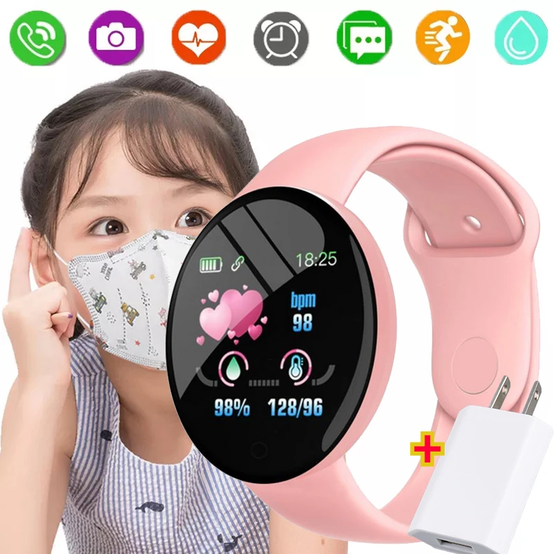 Top Trends: Kids Watches 1.44 Inch Custom Wallpaper Waterproof Smart Watch Women Digital Sport Wristwatch For Fitness Tracker Children Watch Shoppable Styles