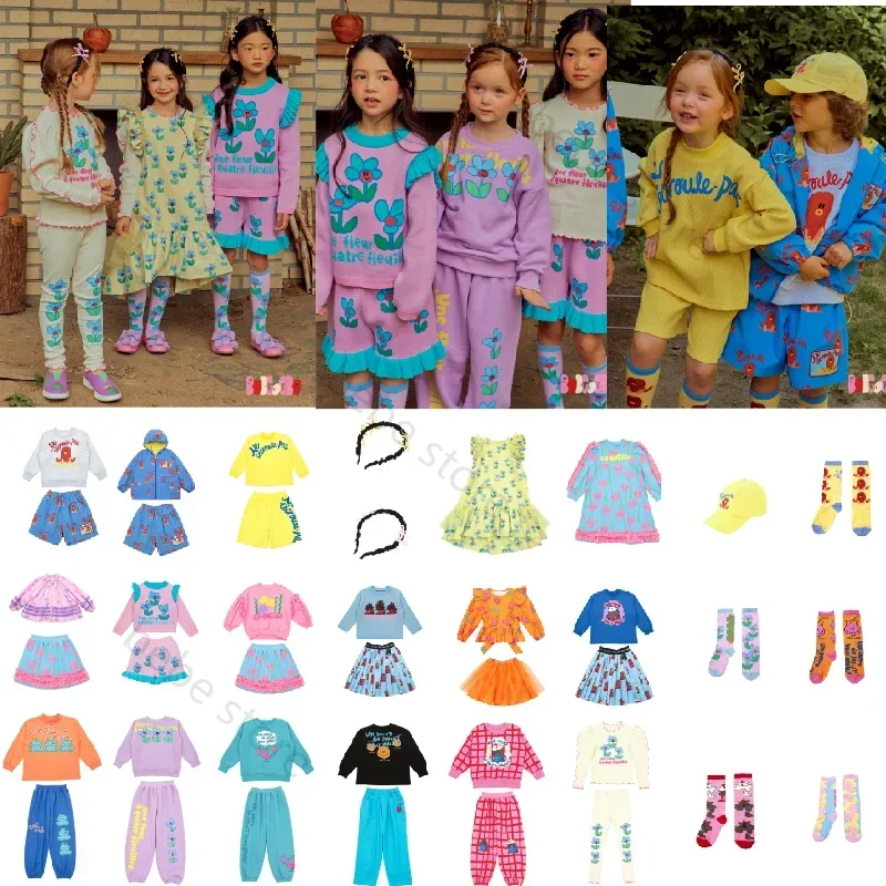 Top Trends: BEBEBEBE 2023 Korean Children's Cartoon Printed Windproof Waterproof Coat Cute Octopus Printed Sweater Set Shoppable Styles