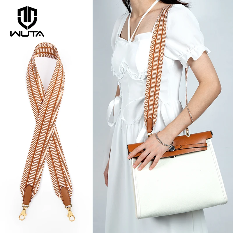 Top Trends: WUTA Bag Strap For Hermes Kelly Bags Webbing Cotton Shoulder Strap 110cm Adjustable Replacement Crossbody Belts Bag Accessories Shoppable Styles