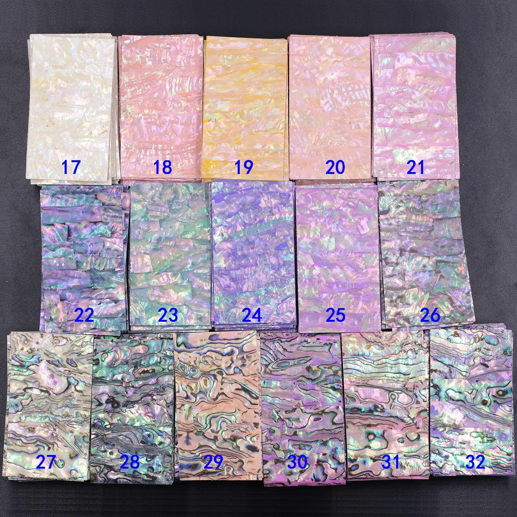 Top Trends: 1PCS 4x7cm Glitter Laser Holographic Bendable Soft Shell Balone Big Slice Adhesive Nail Art Foil Stickers Decals Manicure Charms Shoppable Styles