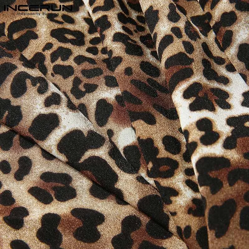 Top Trends: INCERUN 2023 New Fashion Sexy Social Men Shirts Long Sleeve Leopard Printing Tops Male Lapel Camisas Hombre Casual Blouse S-5XL Shoppable Styles - Image 5