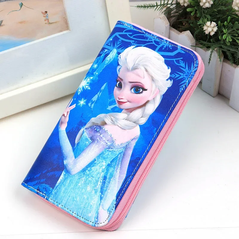 Top Trends: Disney Fashion Women's Wallet Mickey Mouse Frozen Pu Long Print Cartoon Coin Purse Minnie Stitch Kawaii High Capacity Purse Gift Shoppable Styles - Image 5