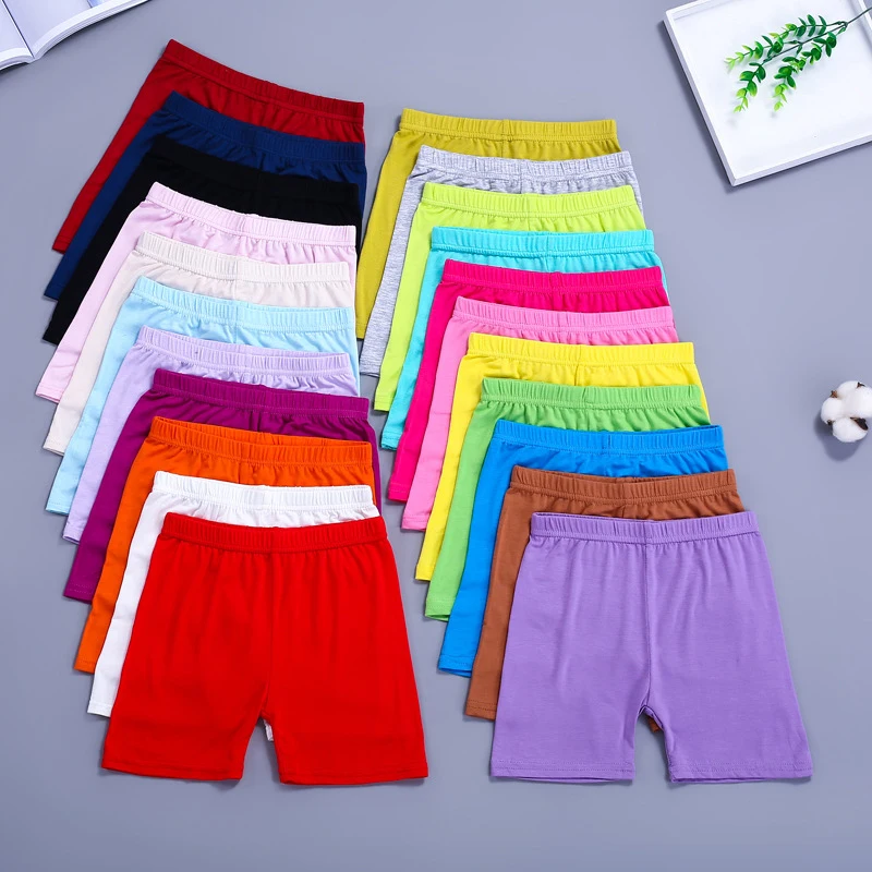 Top Trends: Children Summer Shorts Girls Lace Safety Pants Kids Panties Girls Underwear Leggings Baby Clothes 3-10Y Teen Solid Boxer Short Shoppable Styles