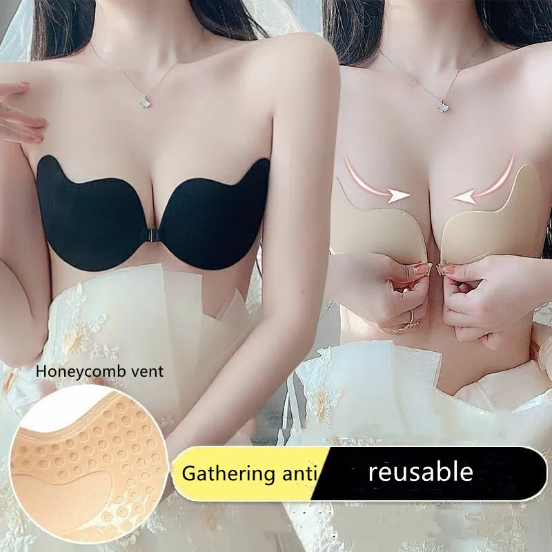 Top Trends: Women&#039;s Mango Bras Reusable Push Up Nipple Cover Silicone Invisible Strapless Lift Up Underwear Chest Stickers Lingerie Pads Shoppable Styles