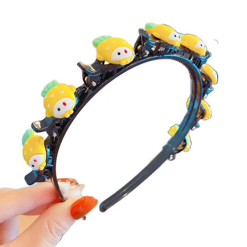 Top Trends: Girl Pressure Headband Cute Baby Broken Cartoon Headband Summer Little Girl Braid Headband Children Hair Accessories Wholesale Shoppable Styles - Image 5