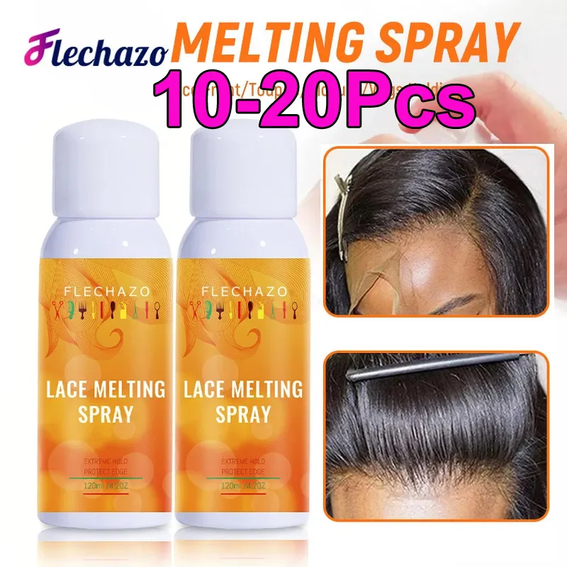 Top Trends: Flechazo Lace Melting Spray Wig Install Lace Holding Spray Quick Dry Wig Adhesive Glue Lace Melt Spray For Lace Frontal Wig Shoppable Styles