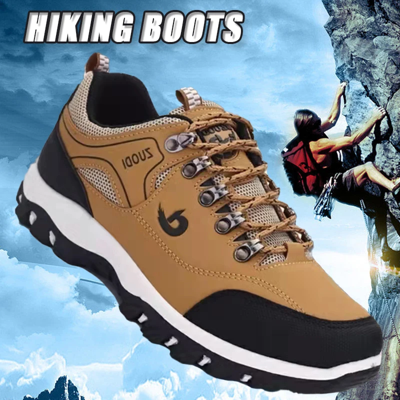 Top Trends: 2023 New Men&#039;s 39-48 Large Outdoor Hiking Camping Running Jogging Shoes Waterproof Anti-slip Sports Shoes Mountaineering Shoes Shoppable Styles