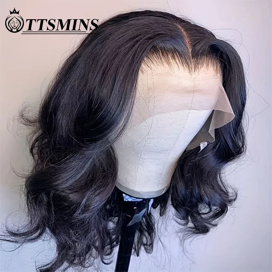 Top Trends: 13x4 Bob Wig Human Hair Loose Body Wave Lace Front Wigs For Women Lace Frontal Wig Human Hair Wigs Pre Plucked With Baby Hair Shoppable Styles