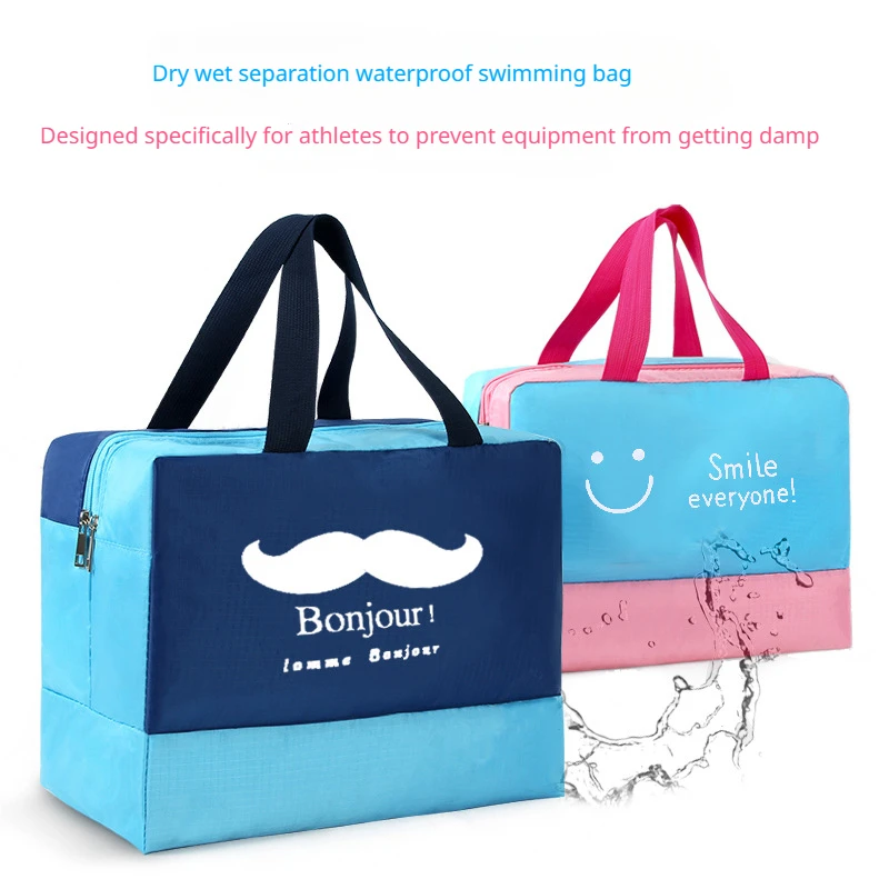 Top Trends: Beach Swimming Bag With Shoes Dry And Wet Separation Men&#039;s And Women&#039;s Waterproof Bags Sports And Fitness Equipment Travel Bag Shoppable Styles