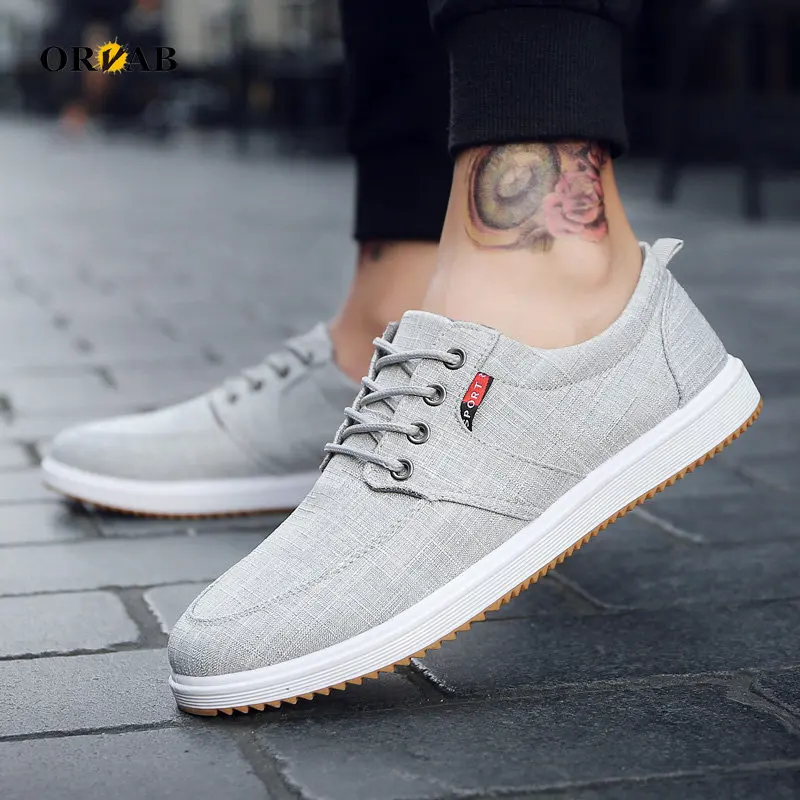 Top Trends: Men Shoes New Hemp Breathable Men Casual Shoes Driving Moccasin Men Soft Comfortable Loafers Brand Fashion Half Slippers Flats Shoppable Styles