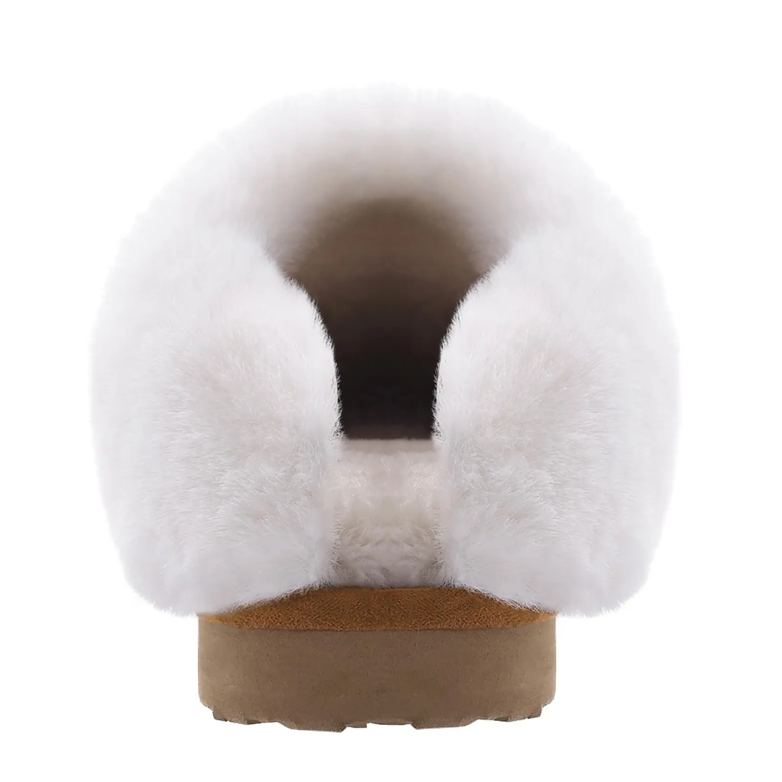 Top Trends: Comwarm Fluffy Fur Slippers For Women Men Furry Fuzzy Home Flats Shoes Winter Plush Slippers Indoor Couple Cozy House Fur Shoes Shoppable Styles - Image 4