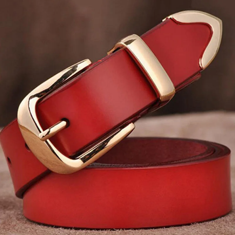 Top Trends: Fashion Women Belt Genuine Leather Dress Jeans Ladies Adjustable Belt Designer High Quality Brand Casual All Match Strap LB2231 Shoppable Styles