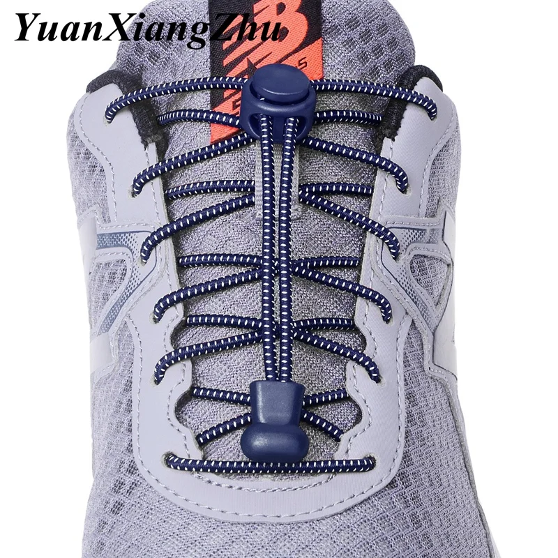 Top Trends: 1Pair Sports Elastic Shoelaces No Tie Shoe Laces Kids Adult Lazy Locking Laces Shoe Accessories Lacets Elastique Chaussure Shoppable Styles