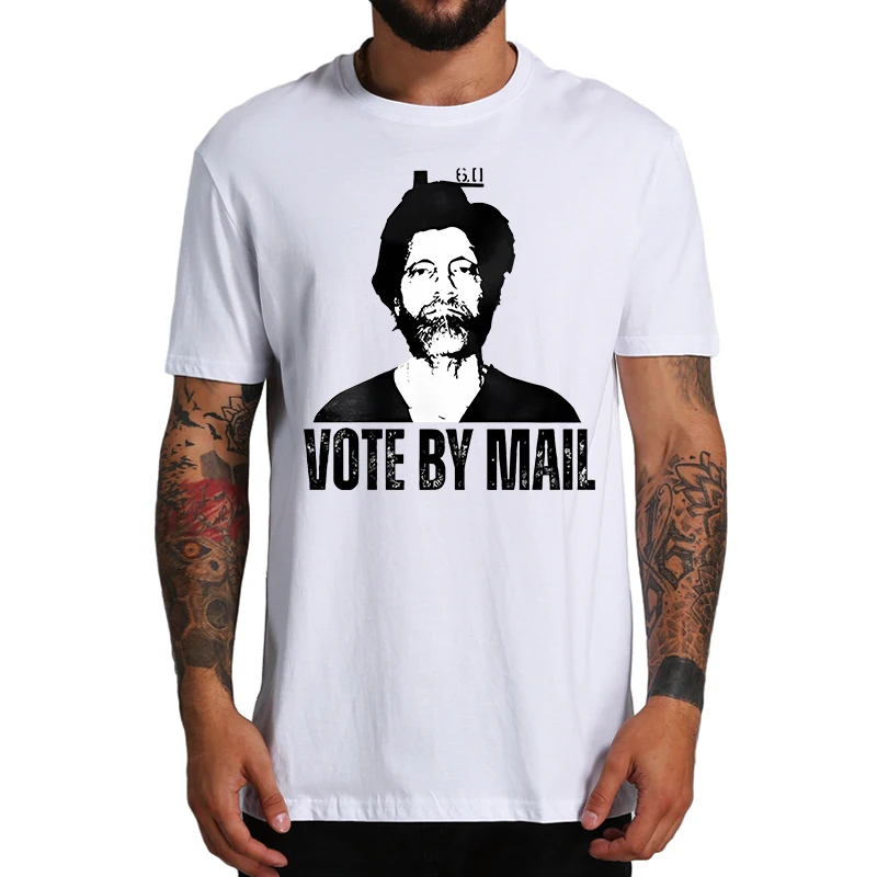 Top Trends: Vote By Mail Ted Kaczynski T Shirt Unabomber Fans Short Sleeve 100% Cotton Unisex O-neck Summer T-shirts EU Size Shoppable Styles