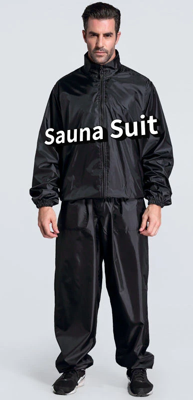 Top Trends: Heavy Duty Sauna Suit Men Fitness Weight Loss Sweat Exercise Gym Sets Anti-Rip Handsom Running Burning Grease Bodybuilding Black Shoppable Styles