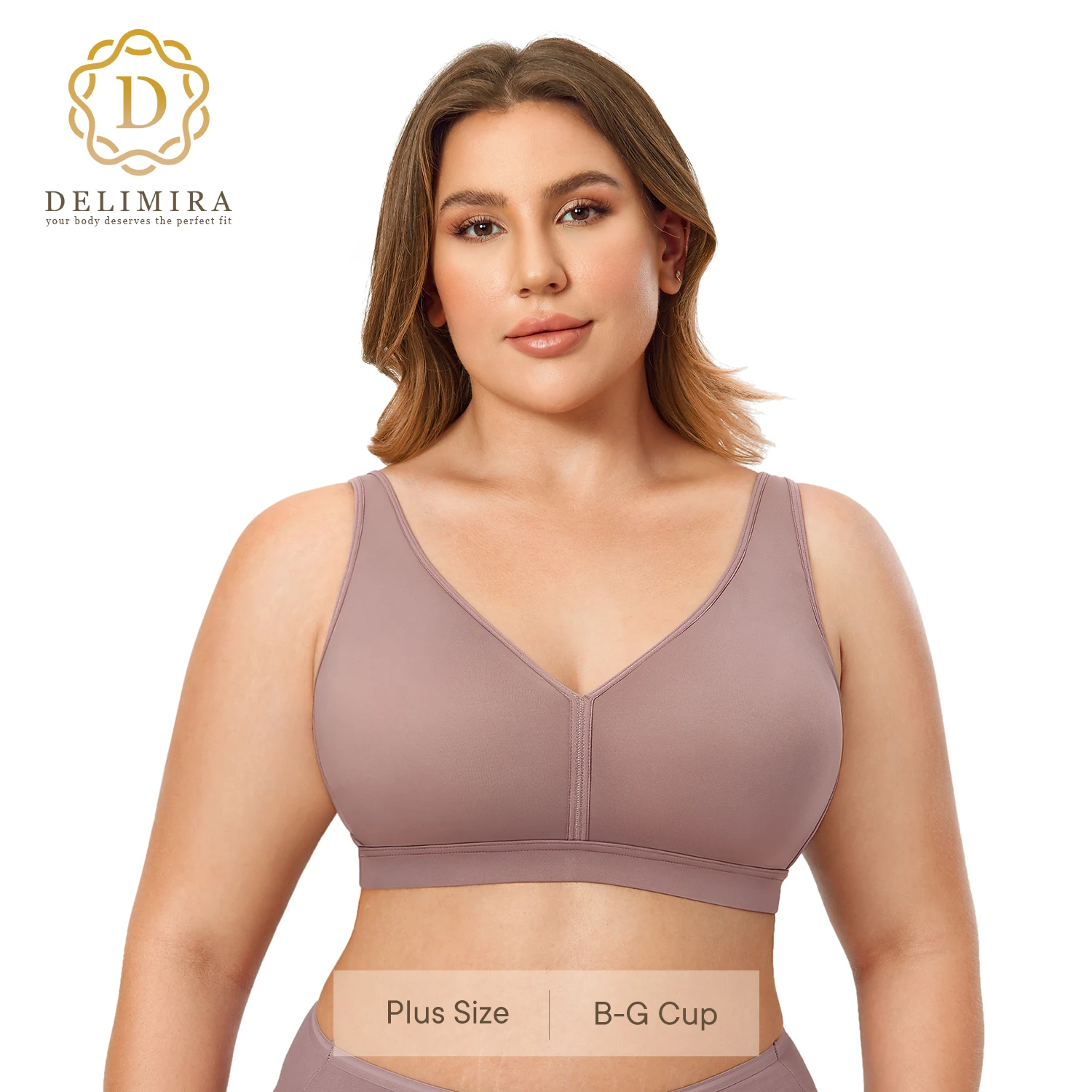 Top Trends: Women's Wireless Bra Support Plus Size Full Coverage Unlined Smooth Comfort Sleep Black Beige B C D DD E F G Shoppable Styles