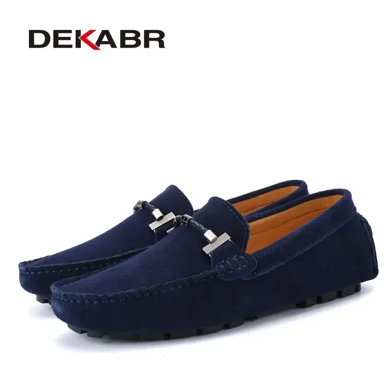 Top Trends: DEKABR Trendy Men Casual Shoes Big Size 38-47 Brand Summer Driving Loafers Breathable Wholesale Man Soft Footwear Shoes For Men Shoppable Styles - Image 3