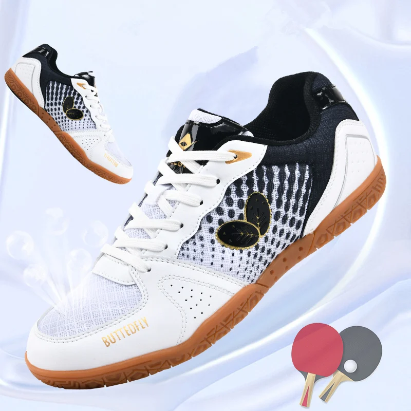 Top Trends: Hot Sale Brand Table Tennis Shoes Men Sports Professional Woman Tennis Shoes Non-Slip Breathable Training Badminton Sneakers Men Shoppable Styles