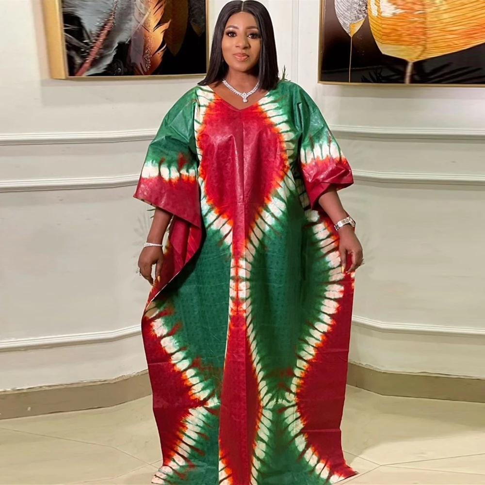 Top Trends: MD African Women Dashiki Print Dresses Traditional Plus Size Boubou Wedding Party Evening Gown 2023 Spring Clothing Kaftan Abaya Shoppable Styles