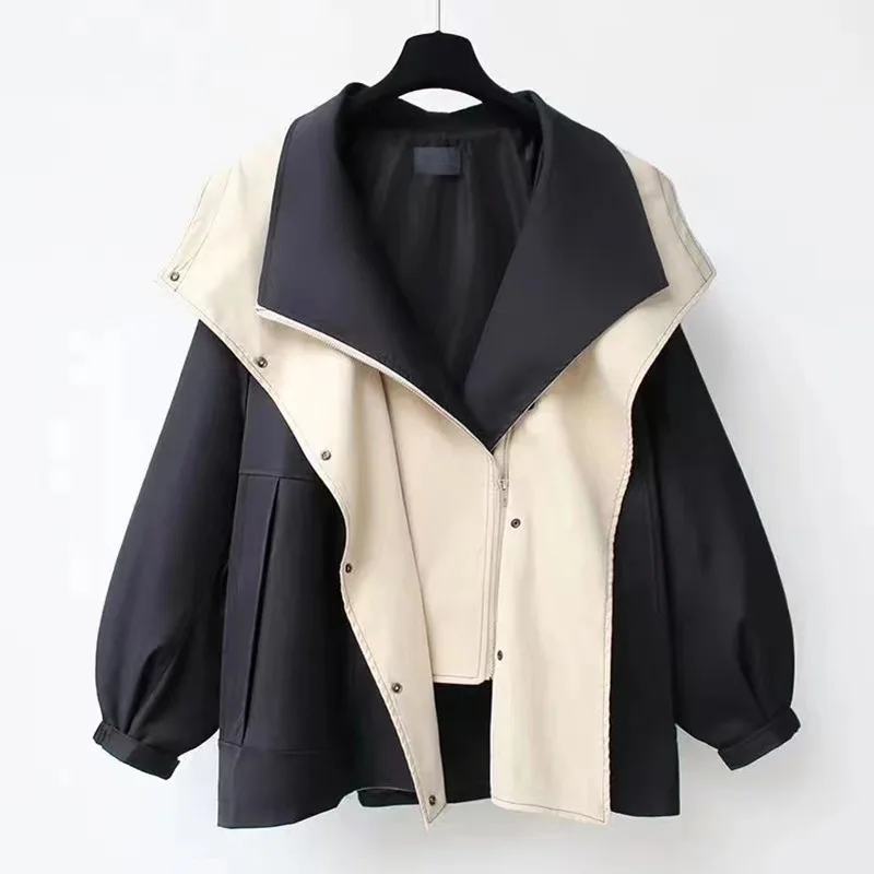 Top Trends: Spring Women Short Trench Coat French Korean Double Layer Casual Jacket 2023 Luxury Summer Thin Slim Women Sun Protect Coat Shoppable Styles