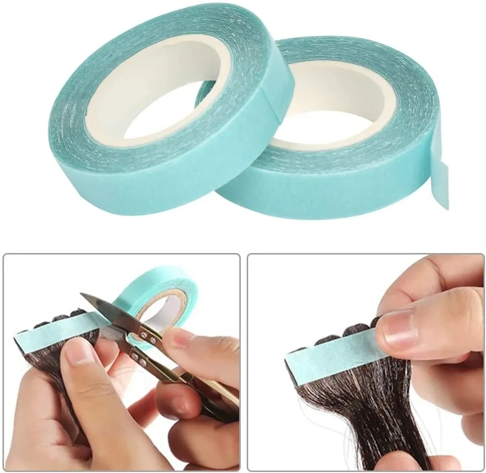 Top Trends: Double Sided Hair Tape Strong Adhesive Lace Front Wig Tapes Waterproof Hair Extension Tape Long Lasting For Toupee Frontal Shoppable Styles - Image 5