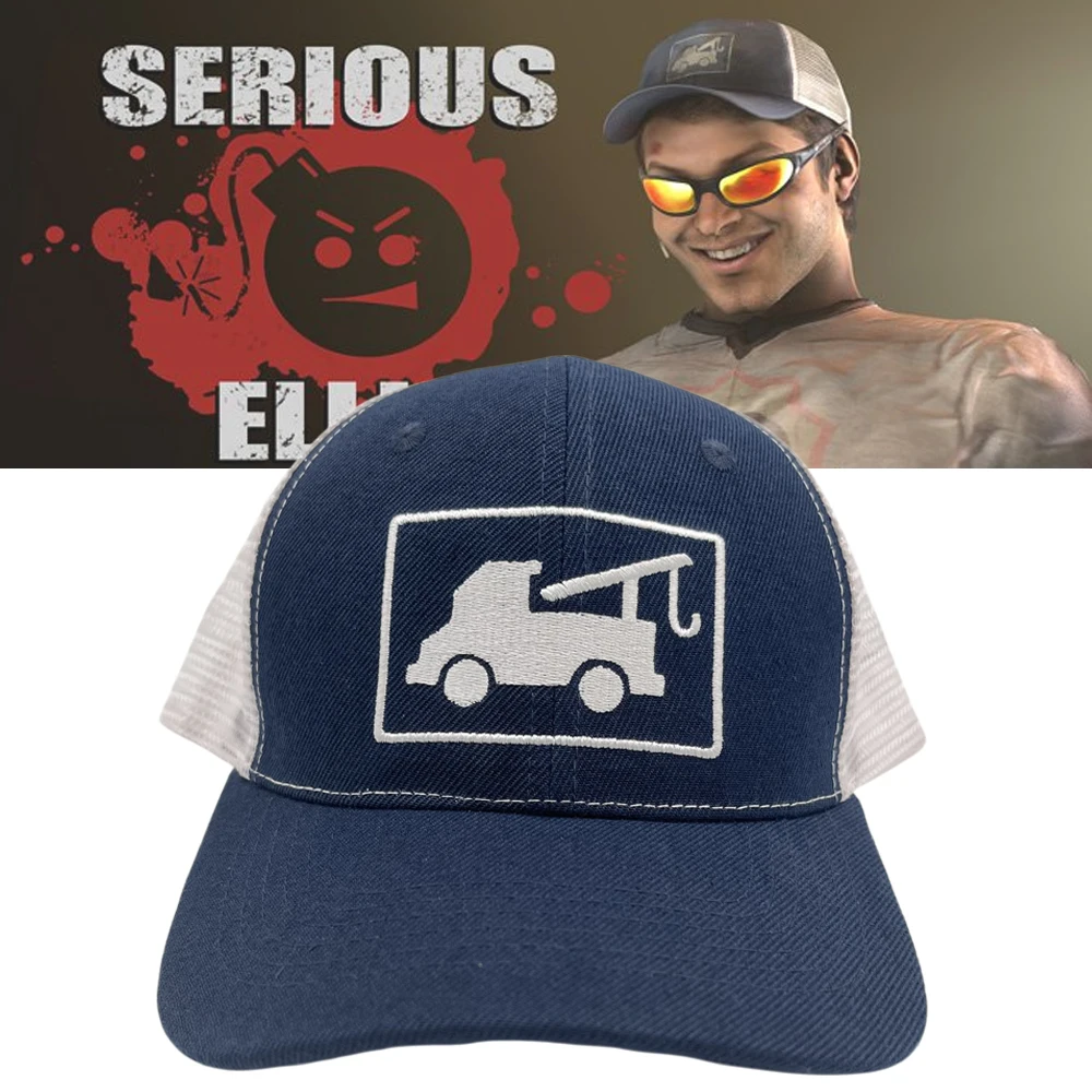 Top Trends: Game Left 4 Dead 2 Ellis Hat Cosplay Unisex Outdoor Sports Baseball Cap Hip Hop Embroidery Cotton Sunshade Hats Accessories Prop Shoppable Styles