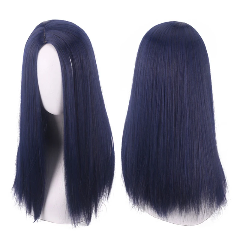 Top Trends: Arcane Caitlyn Cosplay Wig Anime Dark Blue Long Straight Heat Resistant Synthetic Hair The Sheriff Of Piltover Wigs + Wig Cap Shoppable Styles